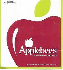 applebee s gift card no value on card