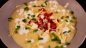 cheesy potato soup with bacon supper