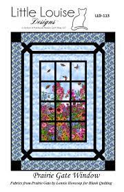 Quilt Pattern Prairie Gate Window