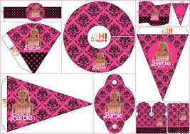 barbie the free party printables