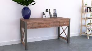 See more ideas about rustic desk, rustic office, rustic office desk. Rustic Wooden And Metal Desk For Office 3d Cgtrader