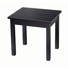 Black Patio Side Table 50etbf Rta The
