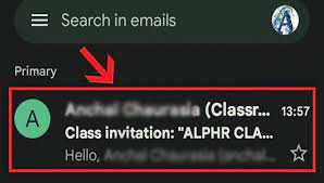 how to accept a google clroom invite