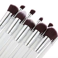 technique pro makeup brushes white