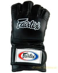 New Fairtex Mma Ultimate Combat Gloves Black Blue Red