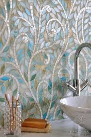 Bohemian Bathroom Mosaic Glass