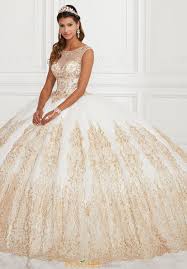 Tiffany Lace Ball Gown Quinceanera Gown 26941