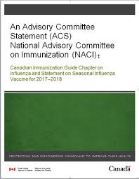 Canadian Immunization Guide Chapter On Influenza And