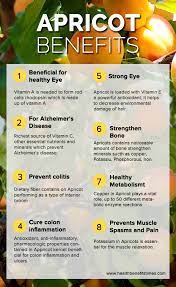 apricot facts health benefits and
