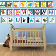 Alphabet Abc Jungle Letter Wall Decals