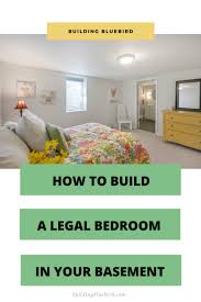 build a legal bedroom in your basement