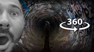 haunted faze rug tunnel in 360 vr 4k