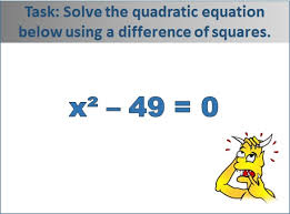 Solving A Quadratic Equation Using A