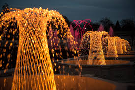 longwood gardens fountains light up the
