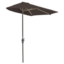 7 5 Ft Patio Half Umbrella