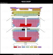 Adelphi Theatre London Seat Map And Prices For Waitress
