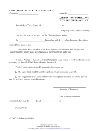 10.11.2013 · affidavit ~ no other insurance 1. Form Civ Gp 74 B Download Fillable Pdf Or Fill Online Affidavit Of Compliance With The Insurance Law New York City Templateroller