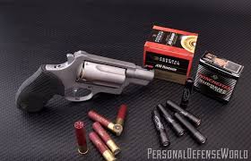 We offer a huge selection of various shot types and sizes as well as different shell length and weight. 410 Bore Firepower Personal Defense World