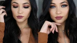 matte fall makeup tutorial stephanie