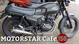2022 motorstar cafe 150 and