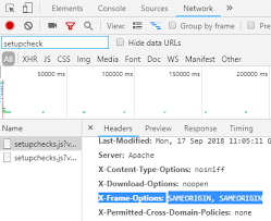 owncloudのx frame optionsにまつわる警告