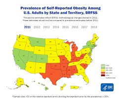 Adult Obesity Prevalence Maps Overweight Obesity Cdc