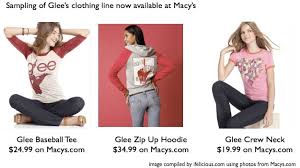 glee launches clothing line at macy s