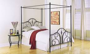 Louisa Queen Canopy Bed King Size