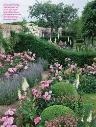 Pink Roses And Lavender Rose Garden