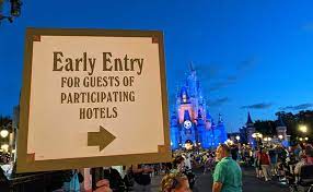 all about the early theme park entry