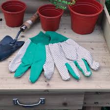 Gardening Gloves Mens Rubber Grip Pack