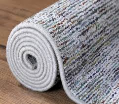 hand loomed wool viscose carpet