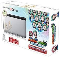 También permite jugar con títulos anteriores a los 3ds, como los juegos nintendo ds o los dsi. Amazon Com Nintendo 3ds Xl Plata Mario Luigi Dream Team Limited Edition Video Games