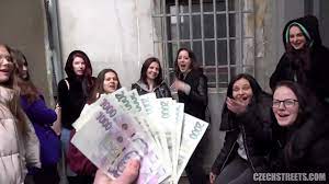 Czech street money