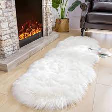 white rug runner rugs 60 180cm fluffy