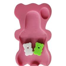 This fun, cute bath support cradles your baby at bath time, giving you free hands, and stopping the baby from moving around. No Slip Baby Bath Sponge Mat Essentials For Mom
