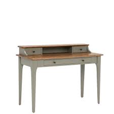 Step by step guide on how to build this custom all wood desk for computers, studying, work bench, whatever you need. Maison Wooden Desk With Drawers Grey Barker Stonehouse