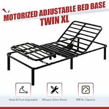 twin xl size bed frame w adjustable