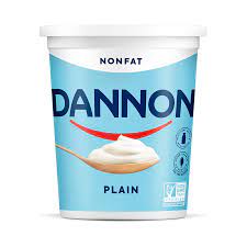 plain nonfat yogurt dannon yogurt