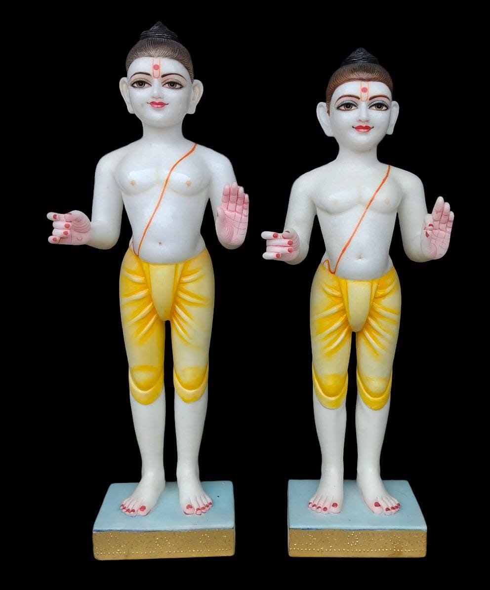 White Marble Akshar Purushottam Murti product image