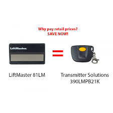 liftmaster 81lm compatible 390 mhz