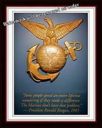 Enjoy reading and share 5 famous quotes about marines ronald reagan with everyone. Photograph Usmc Us Marine Corps Parris Island Ega Reagan Quote 8x10 Ebay