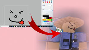 how to make your own face on roblox