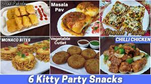 kitty party starters recipes