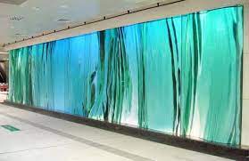 image result for large glass art walls