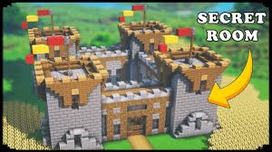 minecraft easy castle build tutorial