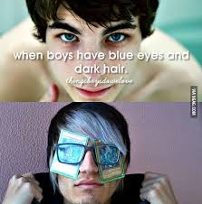 It is of english, irish, and gaelic origins and it means, helpful person or prosperity. both are very lovely meanings. When Boys Have Black Hair And Blue Eyes 9gag