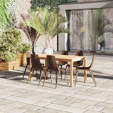 Up To 6 Teak Tabletop Patio Garden