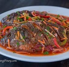 sweet and sour tilapia recipe