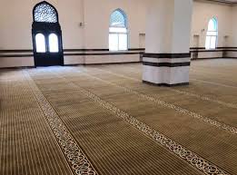 premium mosque carpets and installation